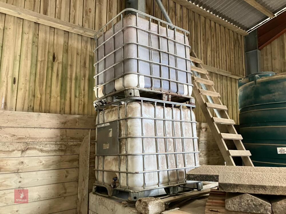 2 IBC TANKS