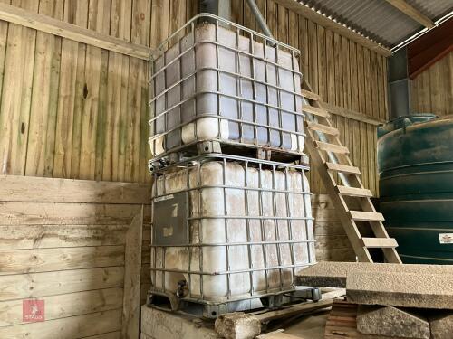 2 IBC TANKS
