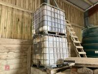 2 IBC TANKS