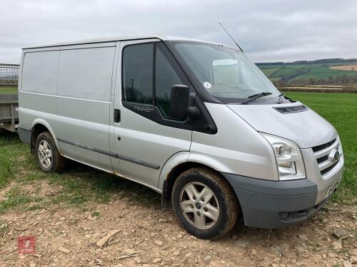 2010 FORD TRANSIT 140 T290 VAN (S/R)