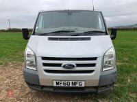 2010 FORD TRANSIT 140 T290 VAN (S/R) - 2