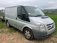 2010 FORD TRANSIT 140 T290 VAN (S/R) - 6