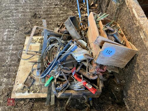 MIXED FIXINGS, SPARES, ETC