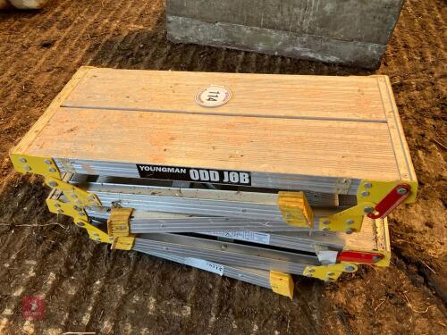2 X YOUNGMAN ODD JOB TRESTLES