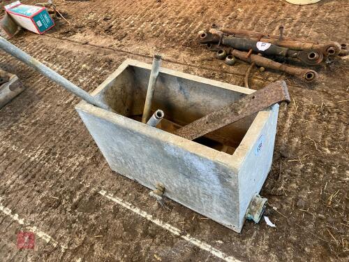 2' X 1' GALVANISED TANK/ PLANTER