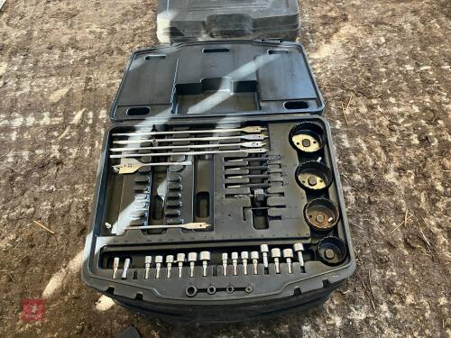 LARGE DRILL-BIT/TOOL SET