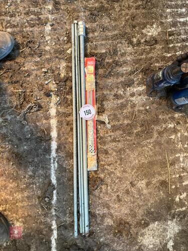 QTY OF THREADED BAR