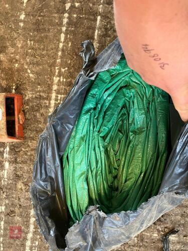 LARGE GREEN TARPAULIN