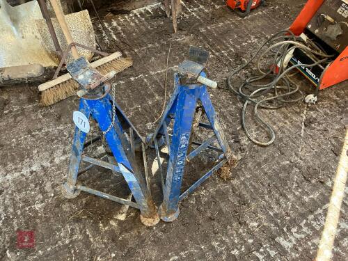 2 DRAPER EXPERT 6T AXLE STANDS