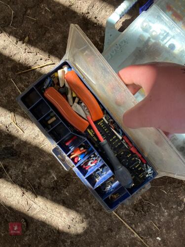 VARIETY OF DRILLBITS & TOOLBOX