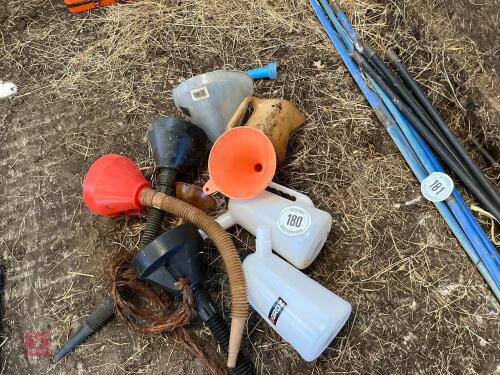 JUGS & FUNNELS