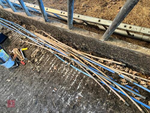 LARGE SELECTION OF DRAIN RODS