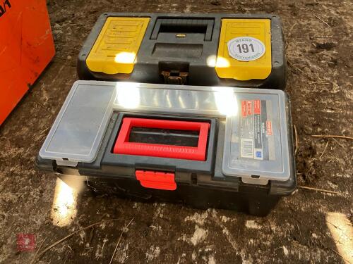 2 TOOLBOXES & CONTENTS