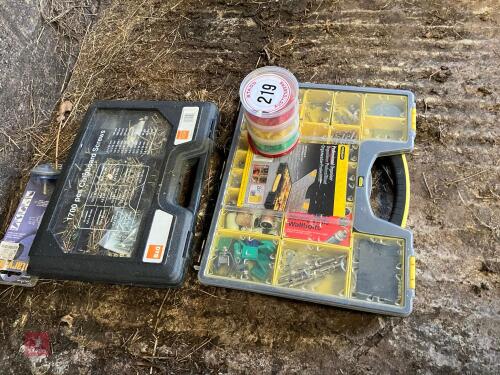 2 BOXES OF MIXED SCREWS