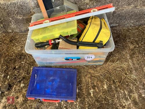 BOX OF DIY SUNDRIES