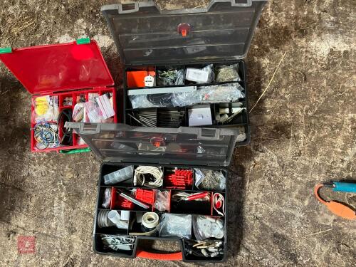 BOXES OF ELECTRICAL RELATED CONSUMABLES