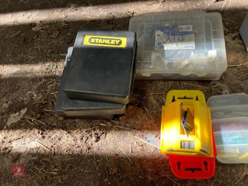 VARIETY OF DRILLBITS