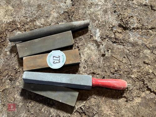 5 SHARPENING STONES