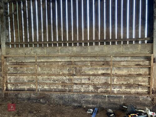 14' GALVANISED HD YARD GATE