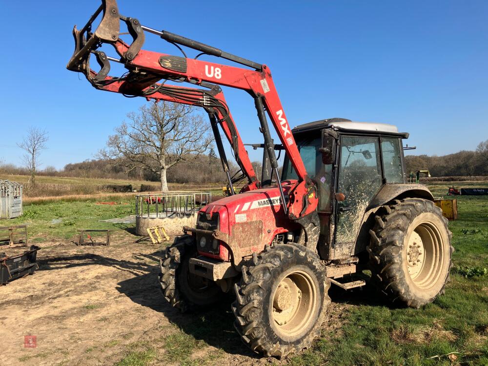 2011 MASSEY FERGUSON 4445 4WD TRACTOR