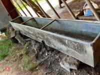 10' GALVANISED FEED TROUGH - 4