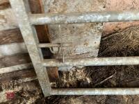 14' GALVANISED HD YARD GATE - 2