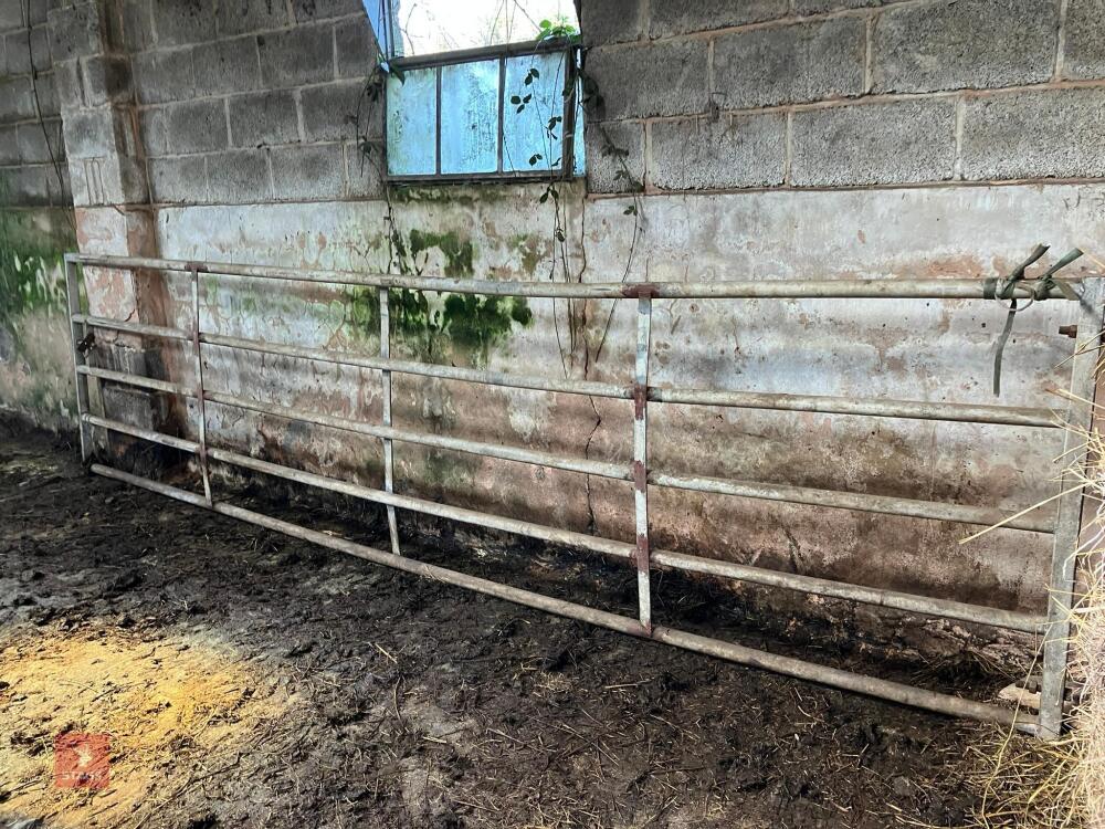15' GALVANISED HD YARD GATE