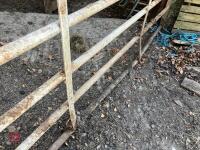 10' GALVANISED YARD GATE - 5