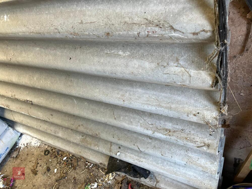 4 X 9' 6'' FIBRE CEMENT SHEETS
