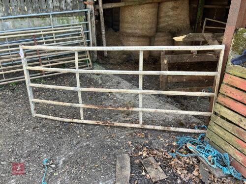 9' GALVANISED YARD GATE