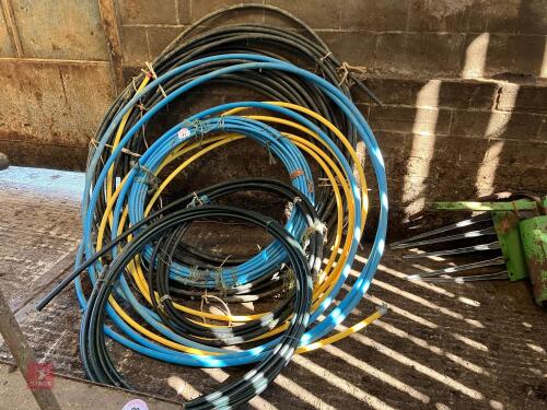 VARIETY OF MIXED ALKATHENE PIPING