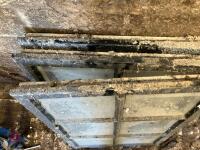 3 VINTAGE SINGLE PANE WINDOWS - 2
