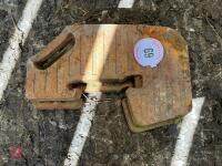 3 FRONT TRACTOR WEIGHTS - 2