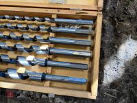 BOX OF 6 WOOD DRILL BITS - 3