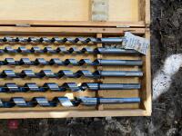 BOX OF 6 WOOD DRILL BITS - 4