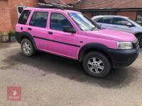 2001 LAND ROVER FREELANDER (S/R)