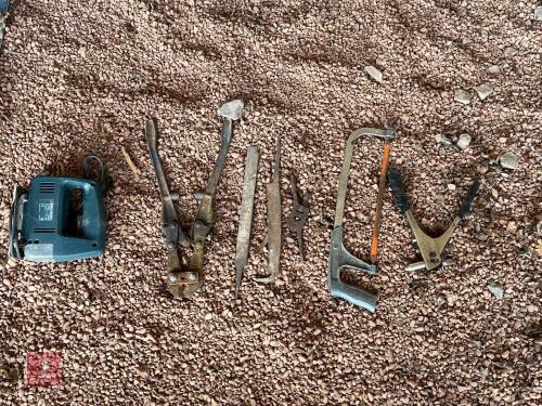 BOLT CUTTER PLUS 6 HAND TOOLS