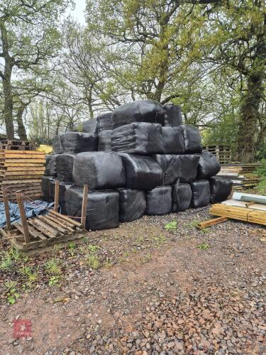 64 SQUARE BALES OF 2024 HAYLAGE BIDS PER BALE