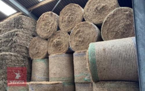 50 ROUND BALES OF 2024 MEADOW HAY BIDS PER BALE