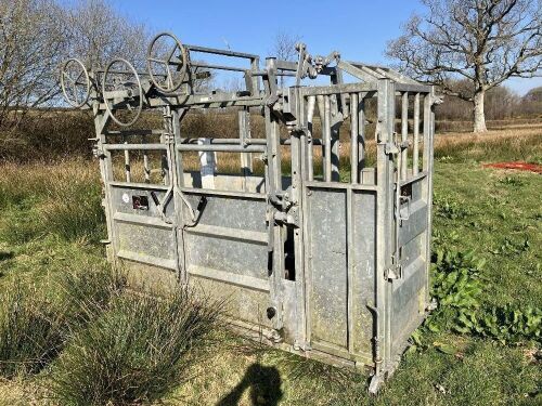 BATEMAN GALVANISED CATTLE CRUSH
