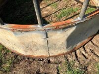 GALVANISED CATTLE RING FEEDER - 7