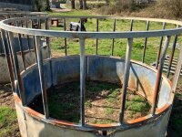 GALVANISED CATTLE RING FEEDER - 10