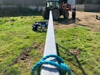 GALVANISED 13' CATTLE FEED BARRIER - 4