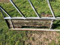 GALVANISED 13' CATTLE FEED BARRIER - 5