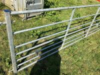 IAE 12' GALVANISED FIELD GATE - 6