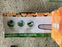 FLORABEST 240V GARDEN CHAIN SAW - 4