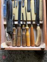 2 BOXES OF WOODWORKING CHISSELS - 5