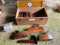 BOX OF 17 WOODWORKING PLANES - 2