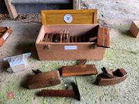 BOX OF 17 WOODWORKING PLANES - 12