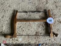 VINTAGE TENSION BOW SAW - 3